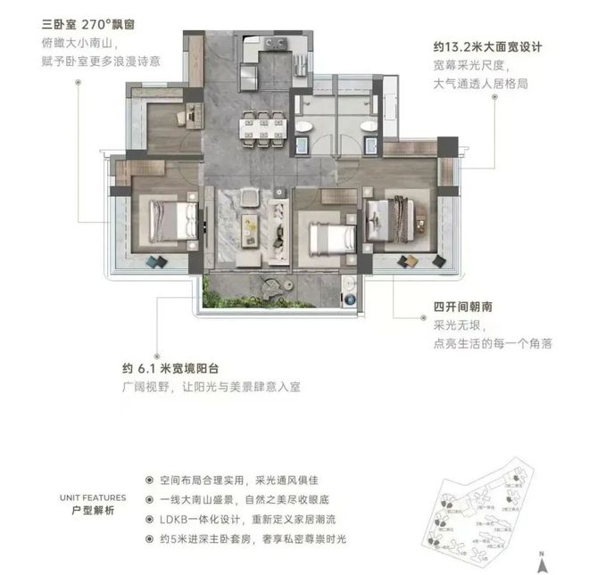 ฅ观山海家园ฅ 观山海家园官方售楼处发布：楼盘评测(图9)